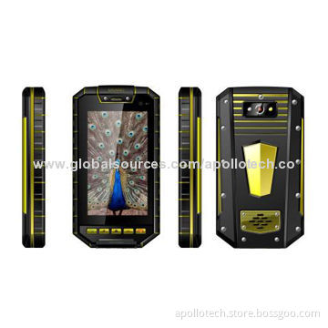 Patented Rugged Mobile Phones, 5.20 0-inch IPS Panel, 1,280 x 7Pixels, Quad-core, IP68 Standard